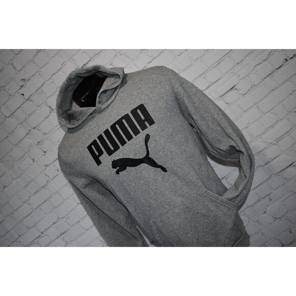 PUMA Hoodie Pullover Mens Size Large Dri-Fit Performance Polyester Front Pocket - Picture 3 of 7